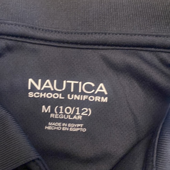 Boys Nautica‎ performance school navy size L 10/12 new - Picture 2 of 3